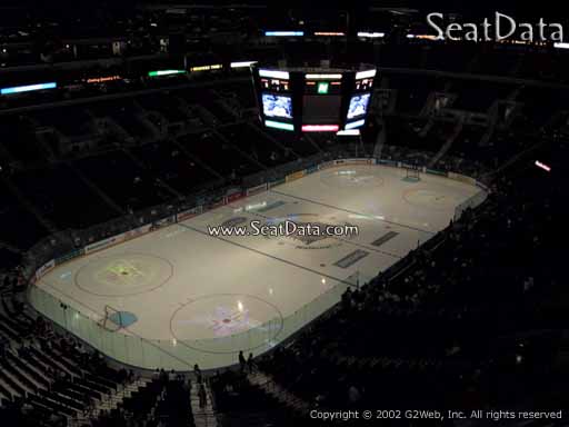 Seat view from section 406 at the BB&T Center, home of the Florida Panthers