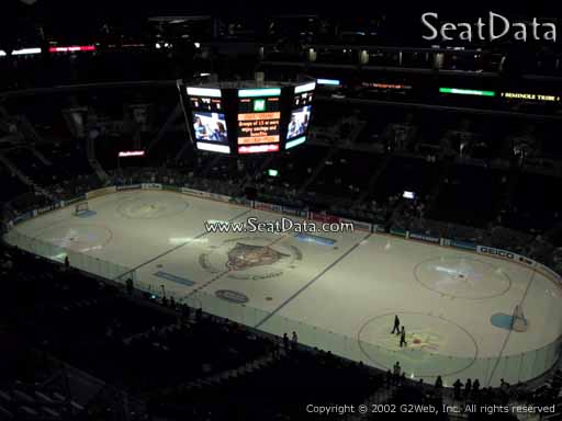Seat view from section 415 at the BB&T Center, home of the Florida Panthers