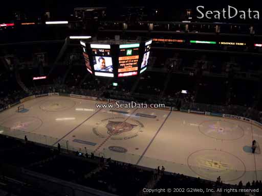 Seat view from section 416 at the BB&T Center, home of the Florida Panthers