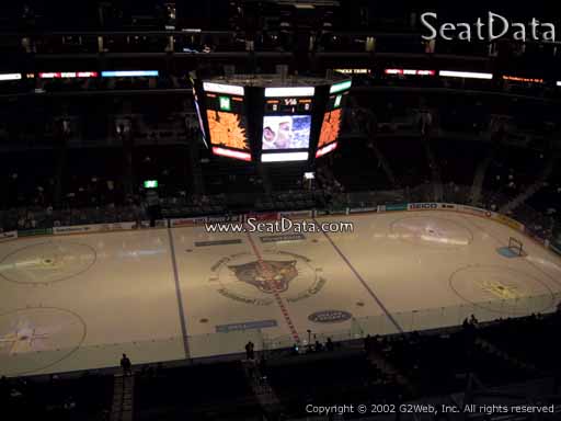 Seat view from section 419 at the BB&T Center, home of the Florida Panthers