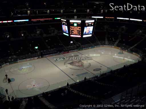Seat view from section 421 at the BB&T Center, home of the Florida Panthers