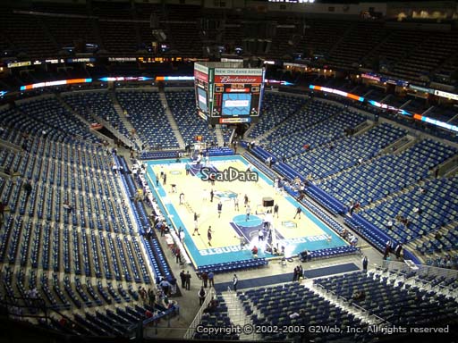 Seat view from section 310 at the Smoothie King Center, home of the New Orleans Pelicans