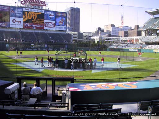 Seat view from section 153 at Progressive Field, home of the Cleveland Indians