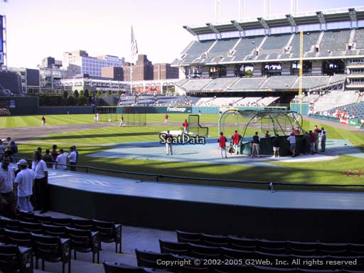Seat view from section 157 at Progressive Field, home of the Cleveland Indians