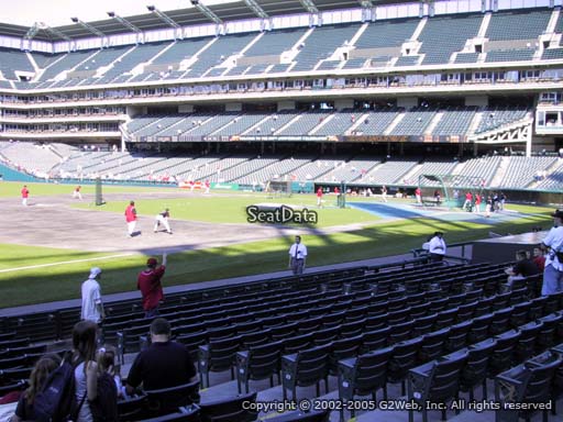 Seat view from section 169 at Progressive Field, home of the Cleveland Indians