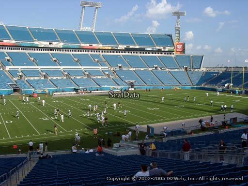 Seat view from section 113 at TIAA Bank Field, home of the Jacksonville Jaguars