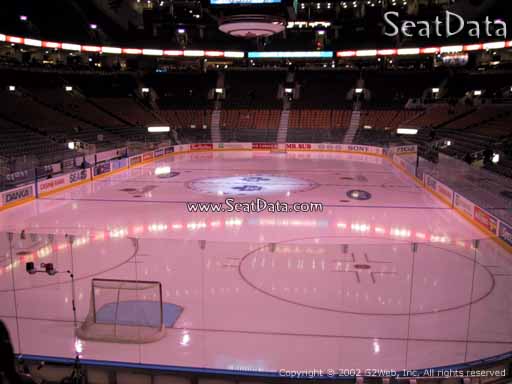 Seat view from section 113 at Scotiabank Arena, home of the Toronto Maple Leafs