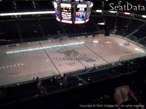 Seat view from section 303 at Amalie Arena, home of the Tampa Bay Lightning