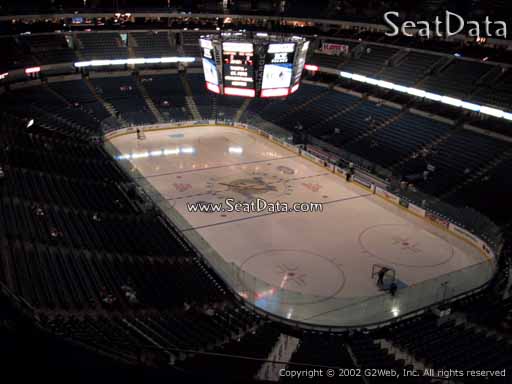 Seat view from section 311 at Amalie Arena, home of the Tampa Bay Lightning