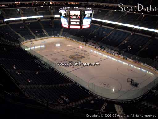 Seat view from section 312 at Amalie Arena, home of the Tampa Bay Lightning