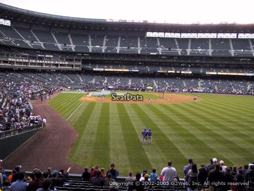 Seat view from section 109 at T-Mobile Park, home of the Seattle Mariners