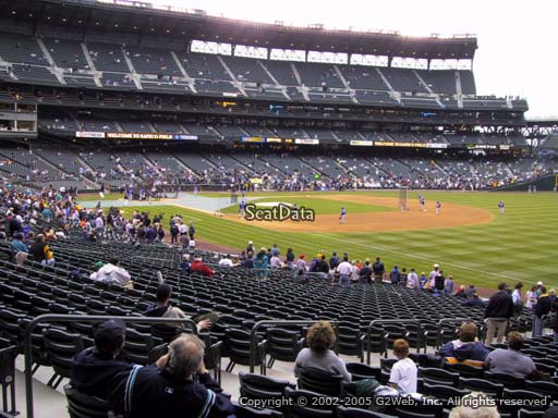 Seat view from section 115 at T-Mobile Park, home of the Seattle Mariners