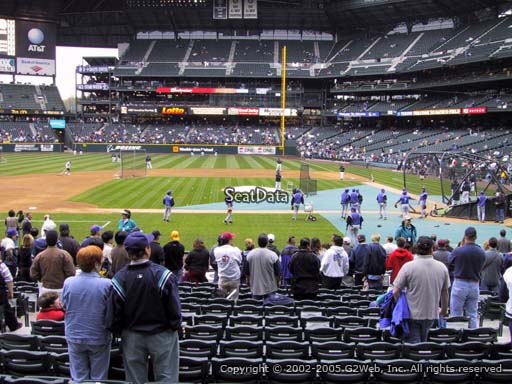 Seat view from section 137 at T-Mobile Park, home of the Seattle Mariners