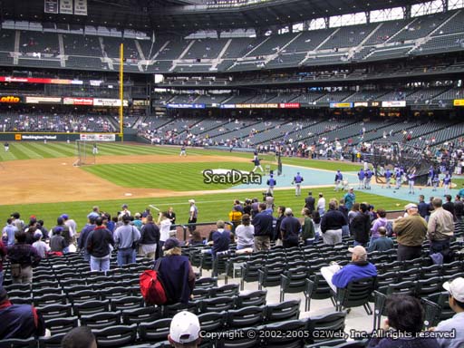 Seat view from section 140 at T-Mobile Park, home of the Seattle Mariners