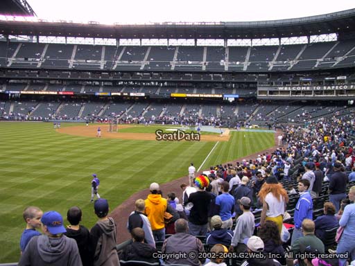 Seat view from section 150 at T-Mobile Park, home of the Seattle Mariners