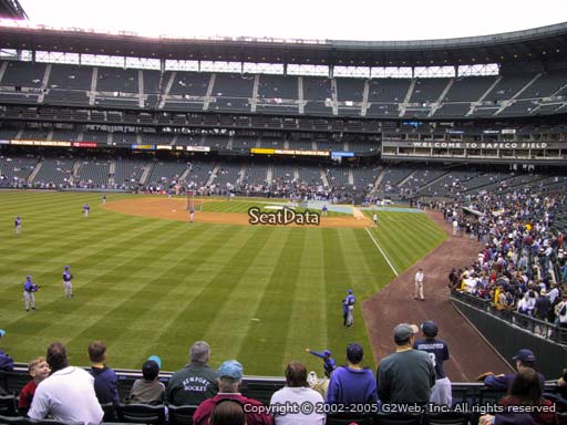 Seat view from section 151 at T-Mobile Park, home of the Seattle Mariners