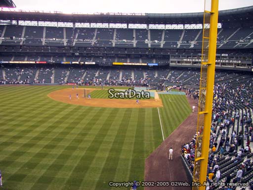 Seat view from section 181 at T-Mobile Park, home of the Seattle Mariners