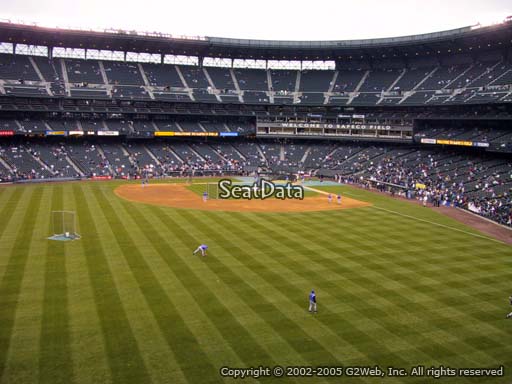Seat view from section 185 at T-Mobile Park, home of the Seattle Mariners