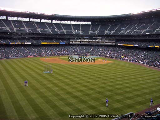 Seat view from section 187 at T-Mobile Park, home of the Seattle Mariners