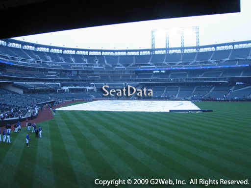 Seat view from section 101 at Citi Field, home of the New York Mets