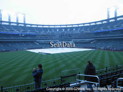 Seat view from section 139 at Citi Field, home of the New York Mets