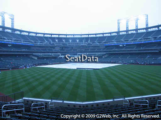 Seat view from section 141 at Citi Field, home of the New York Mets