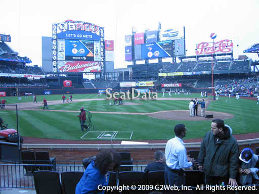 Seat view from section 18 at Citi Field, home of the New York Mets