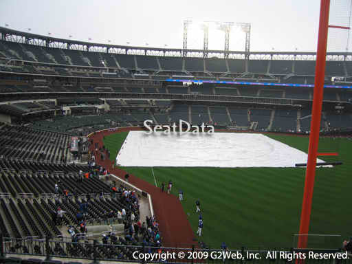 Seat view from section 304 at Citi Field, home of the New York Mets