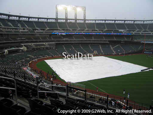 Seat view from section 306 at Citi Field, home of the New York Mets