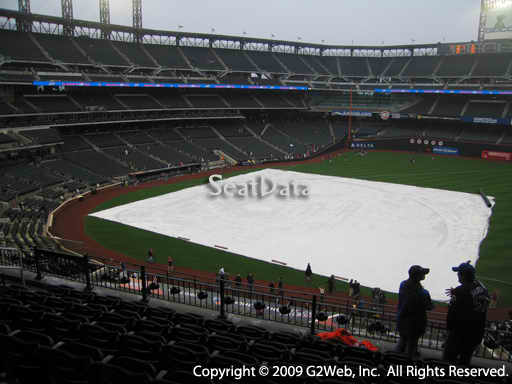 Seat view from section 310 at Citi Field, home of the New York Mets