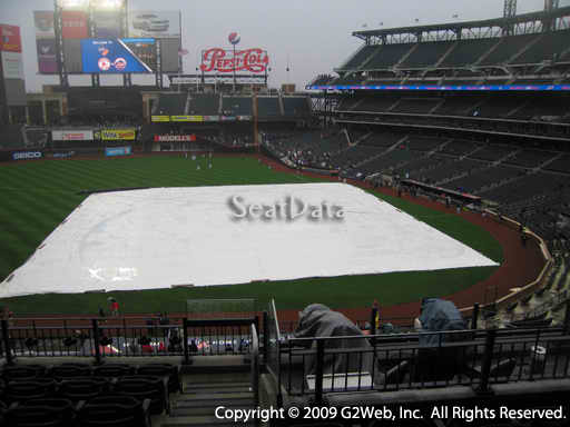 Seat view from section 327 at Citi Field, home of the New York Mets