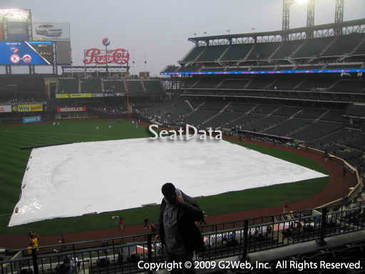 Seat view from section 328 at Citi Field, home of the New York Mets
