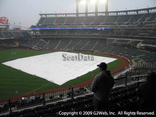 Seat view from section 331 at Citi Field, home of the New York Mets