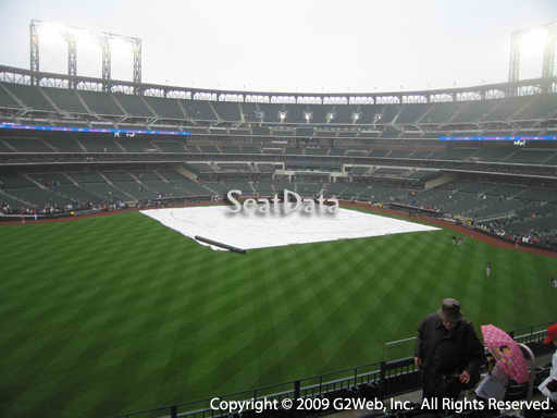 Seat view from section 339 at Citi Field, home of the New York Mets