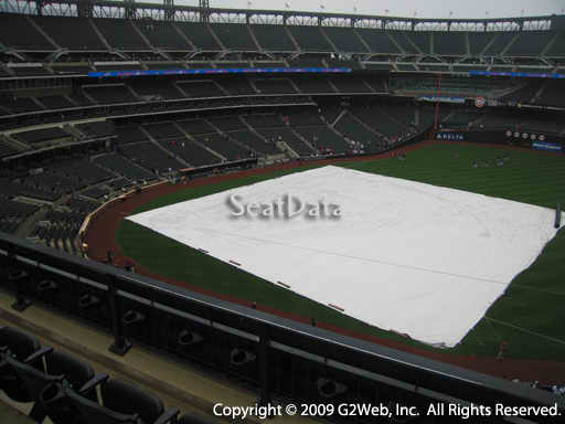 Seat view from section 405 at Citi Field, home of the New York Mets