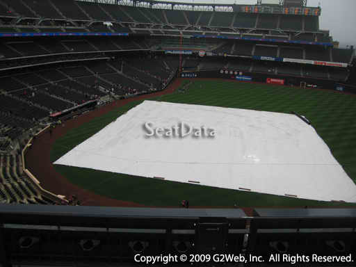 Seat view from section 408 at Citi Field, home of the New York Mets