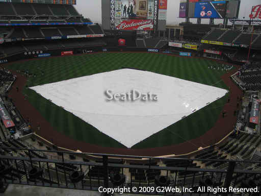 Seat view from section 415 at Citi Field, home of the New York Mets