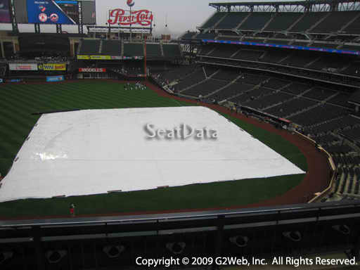 Seat view from section 422 at Citi Field, home of the New York Mets