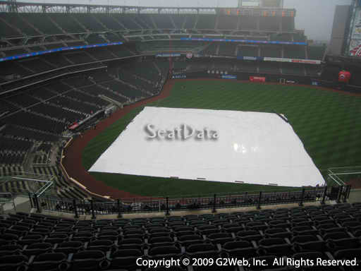 Seat view from section 508 at Citi Field, home of the New York Mets