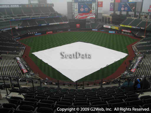 Seat view from section 514 at Citi Field, home of the New York Mets