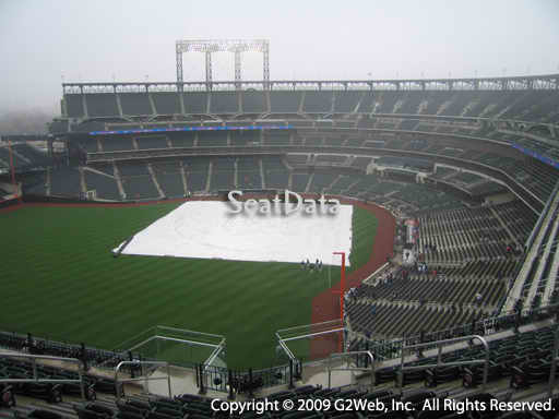 Seat view from section 532 at Citi Field, home of the New York Mets