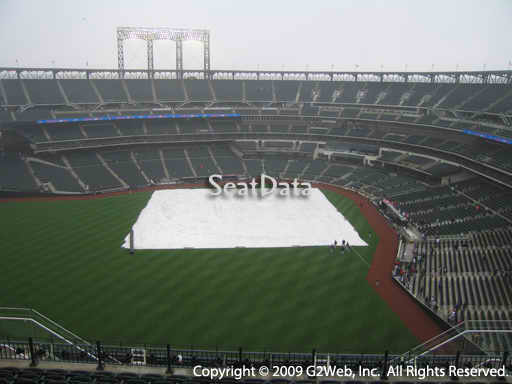 Seat view from section 535 at Citi Field, home of the New York Mets