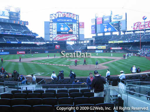 Seat view from section 7 at Citi Field, home of the New York Mets
