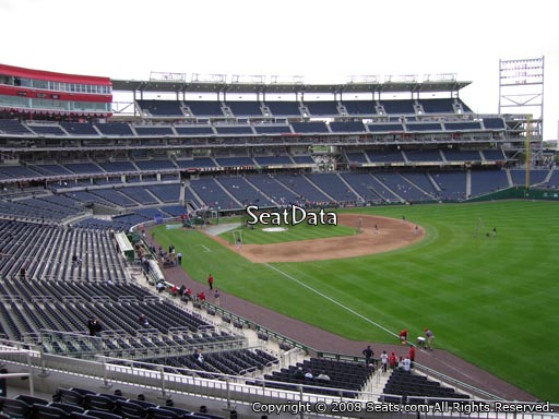 Seat view from section 231 at Nationals Park, home of the Washington Nationals