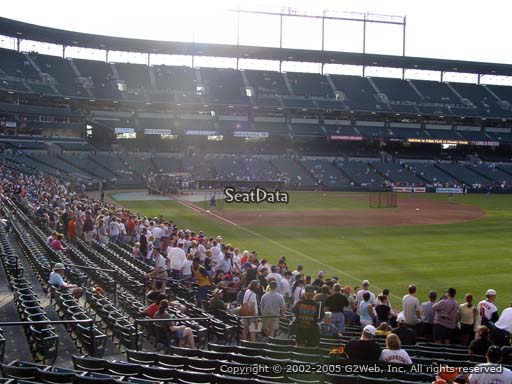 Seat view from section 6 at Oriole Park at Camden Yards, home of the Baltimore Orioles