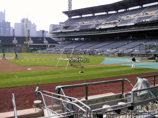 Seat view from section 24 at PNC Park, home of the Pittsburgh Pirates