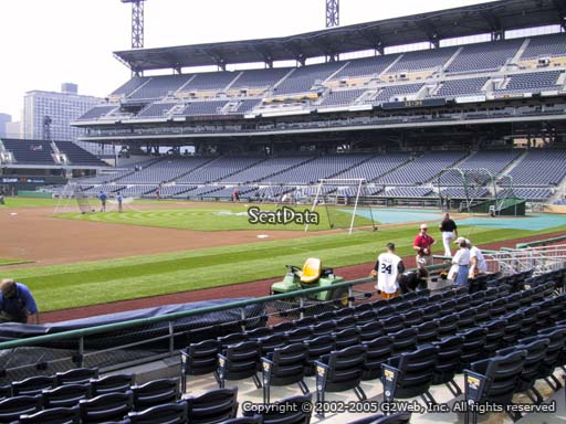 Seat view from section 26 at PNC Park, home of the Pittsburgh Pirates