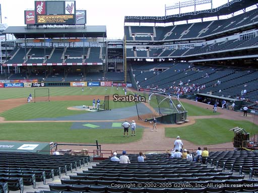 Seat view from section 21 at Globe Life Park in Arlington, home of the Texas Rangers