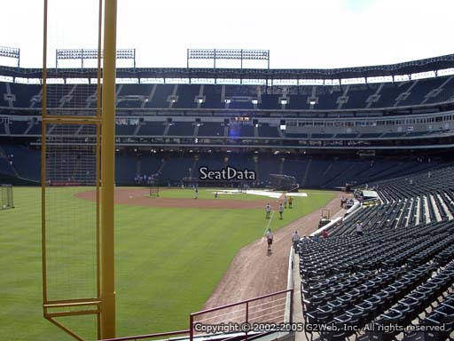 Seat view from section 9 at Globe Life Park in Arlington, home of the Texas Rangers
