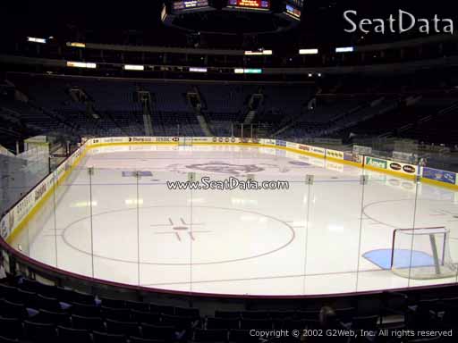 Seat view from section 100 at KeyBank Center, home of the Buffalo Sabres